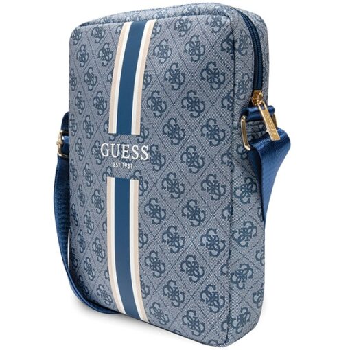 Guess bag for tablet 10" GUTB10P4RPSB blue 4G Stripes Tablet Bag - Image 2