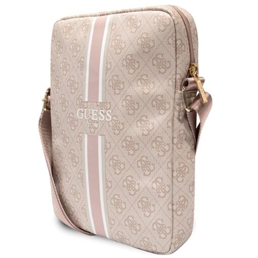 Guess bag for tablet 10" GUTB10P4RPSP pink 4G Stripes Tablet Bag - Image 2