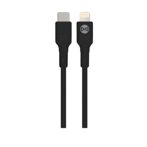 Forever CC-06 PD QC car charger 1x USB-C 1x USB 20W black + USB-C - Lightning cable 27W - Image 5