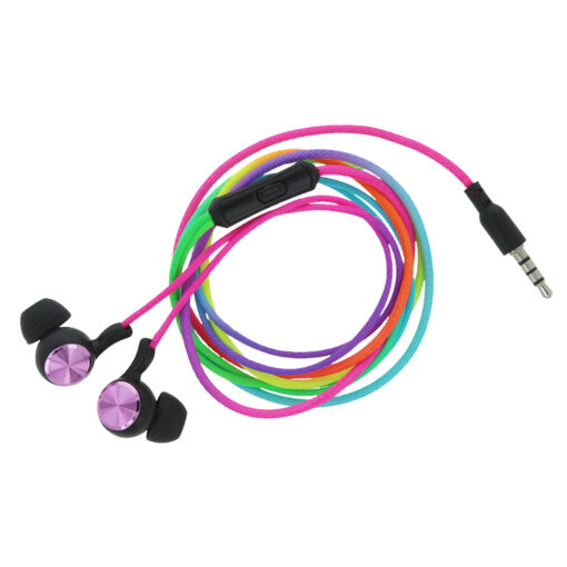 Setty wired earphones SPD-J-313 rainbow - Image 2