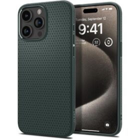 Spigen Liquid Air case for iPhone 15 Pro Max 6,7" abyss green