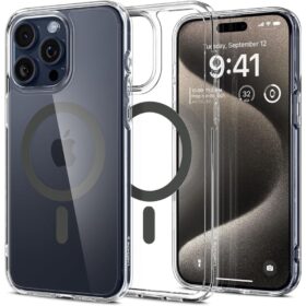 Spigen Ultra Hybrid Magsafe case for iPhone 15 Pro Max 6,7" graphite