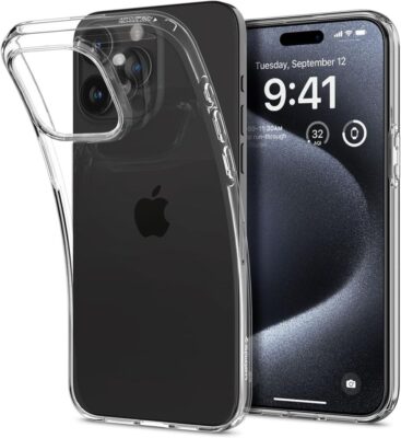 Spigen Liquid Crystal case for iPhone 15 Pro 6,1" crystal clear