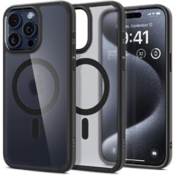 Spigen Ultra Hybrid Magsafe case for iPhone 15 Pro 6,1" frost black