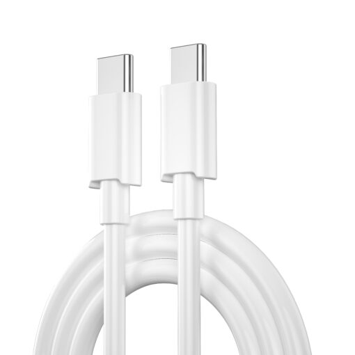 WIWU wall charger Wi-U001 PD 20W 1x USB-C white + cable USB-C - USB-C - Image 3