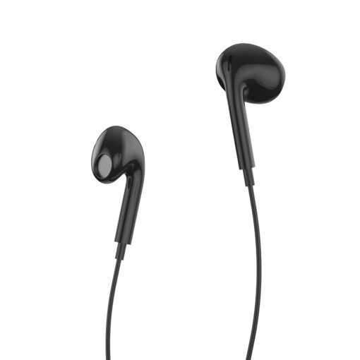 XO wired earphones EP74 USB-C black - Image 2