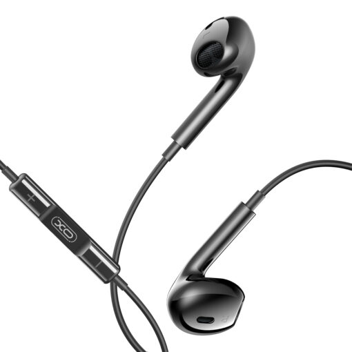 XO wired earphones EP74 USB-C black - Image 3