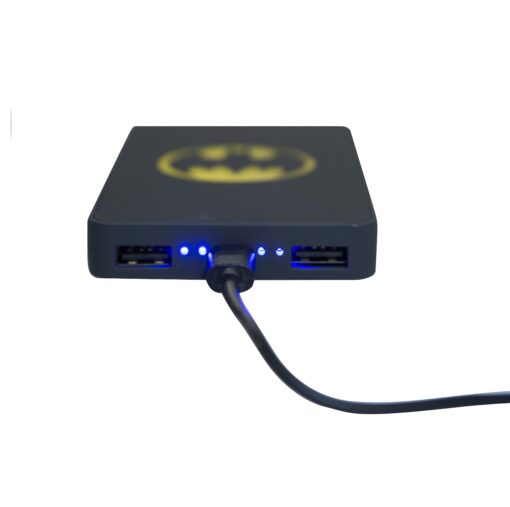 Batman power bank 6000 mAh Light-Up Batman Logo - Image 5