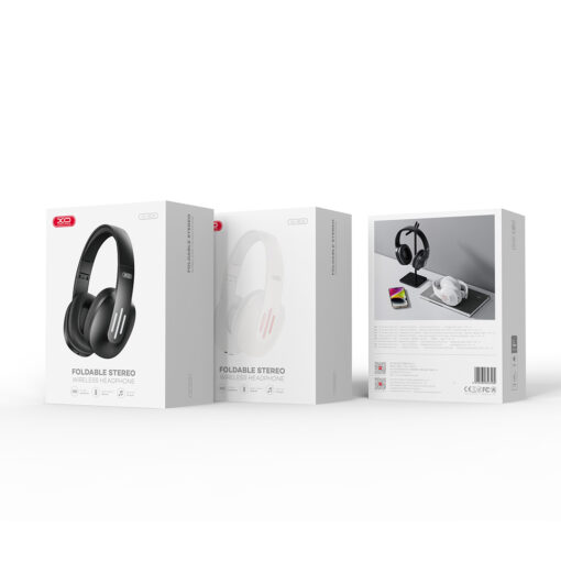 XO Bluetooth headphones BE39 white - Image 4