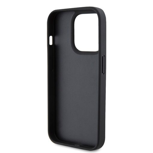 Guess case for iPhone 15 Pro Max 6,7" UHCP15XP4TDSCPK black hardcase Crossbody 4G Metal Logo - Image 7