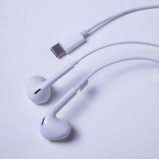 Maxlife wired earphones MXEP-04 USB-C white - Image 8
