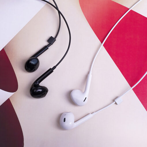 Maxlife wired earphones MXEP-04 USB-C black - Image 9