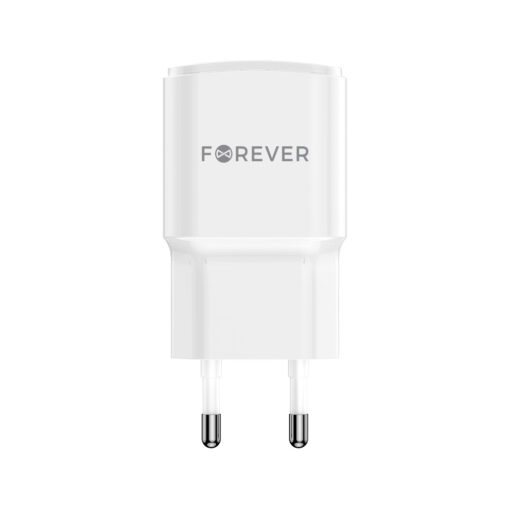 Forever TC-01-20AC PD QC charger 1x USB-C 1x USB 20W white - Image 4