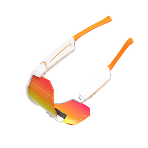 XO bluetooth sunglasses E8 white UV400 - Image 4