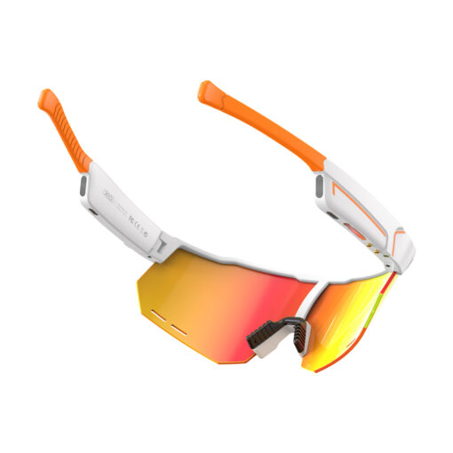 XO bluetooth sunglasses E8 white UV400 - Image 5