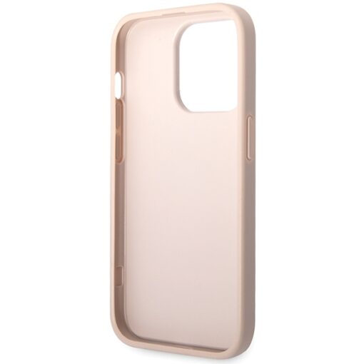 Guess case for iPhone 15 Pro Max 6,7" GUHCP15X4GMGPI pink hardcase 4G Big Metal Logo - Image 7