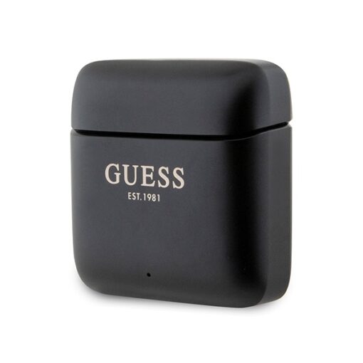 Guess Bluetooth headphones GUTWSSU20ALEGK TWS + charge station black Printed Logo - Image 4