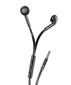 XO wired earphones EP68 jack 3,5 mm black