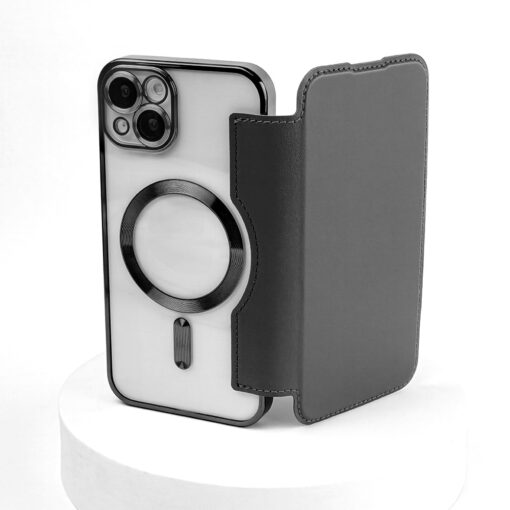 Smart Chrome Mag case for iPhone 13 Pro 6,1" black - Image 8