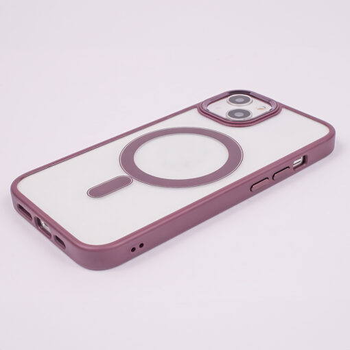 Satin Clear Mag case for iPhone 16 Pro Max 6,9" purple - Image 6