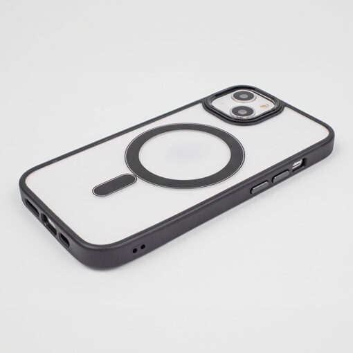 Satin Clear Mag case for iPhone 15 6,1" black - Image 4