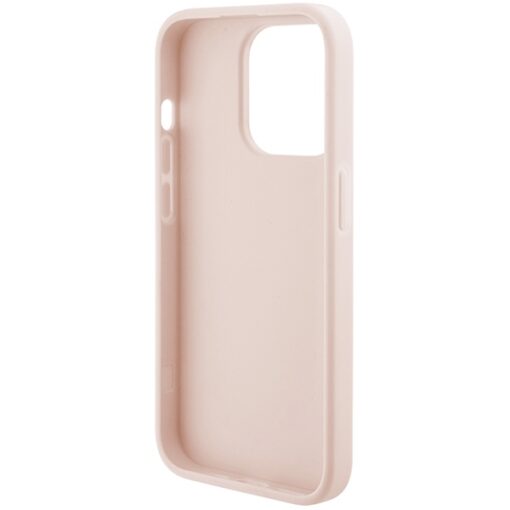 Karl Lagerfeld case for iPhone 15 Pro Max 6,7" KLHCP15XPQKPMP pink HC QUILTED K PATTERN - Image 7