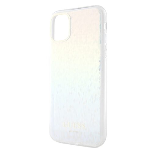 Guess case for iPhone 11 GUHCN61HDECMI HC IML Faceted Mirror Disco Iridescent - Image 6