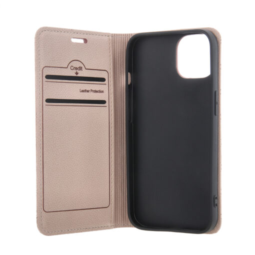 Smart Caro case for Samsung Galaxy A13 4G beige - Image 3