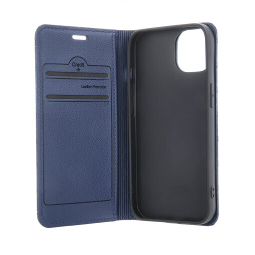 Smart Caro case for Samsung Galaxy A15 4G / A15 5G navy blue - Image 3