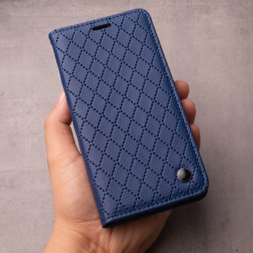 Smart Caro case for Xiaomi Redmi 13C 4G / 13C 5G / Poco C65 navy blue - Image 9