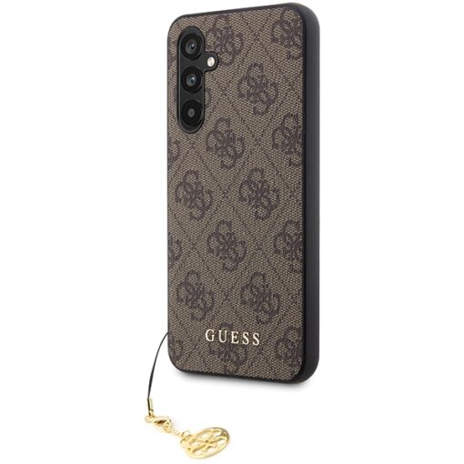 Guess case for Samsung Galaxy S23 FE GUHCS23FEGF4GBR brown HC PU 4G CHARM - Image 2