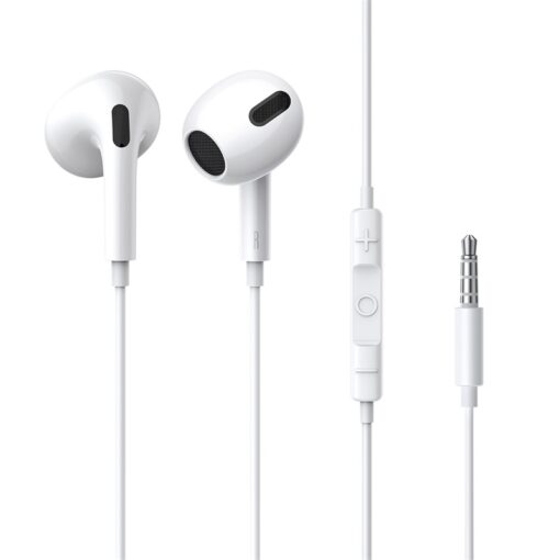 Baseus wired earphones Encok H17white