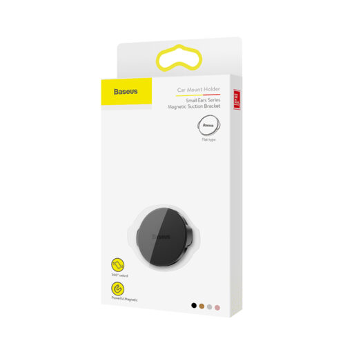 Baseus car holder Small Ears flat type magnetic cluster black glued - Image 2