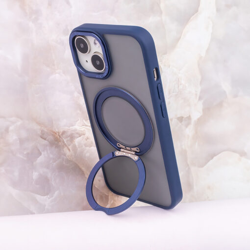 Mag Ring Rotating case for iPhone 14 6,1" navy blue - Image 7