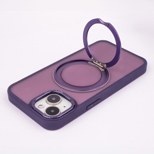 Mag Ring Rotating case for iPhone 14 6,1" purple - Image 7