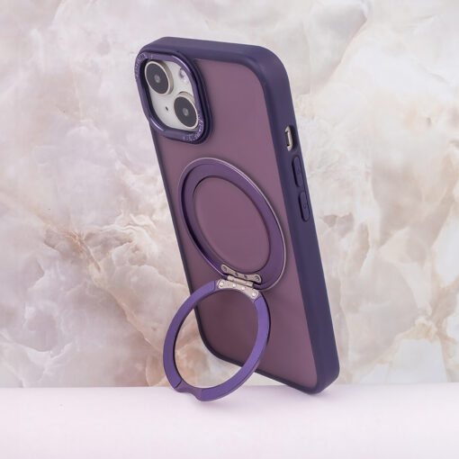 Mag Ring Rotating case for iPhone 14 6,1" purple - Image 8