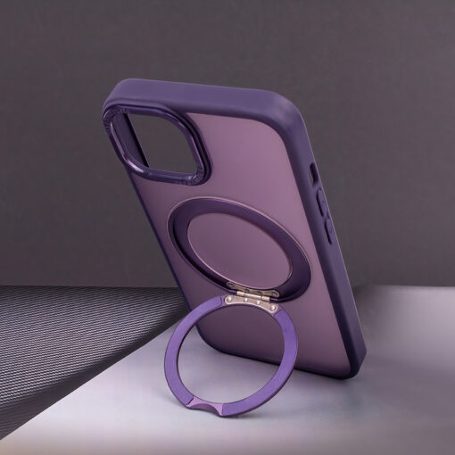 Mag Ring Rotating case for iPhone 14 6,1" purple - Image 4