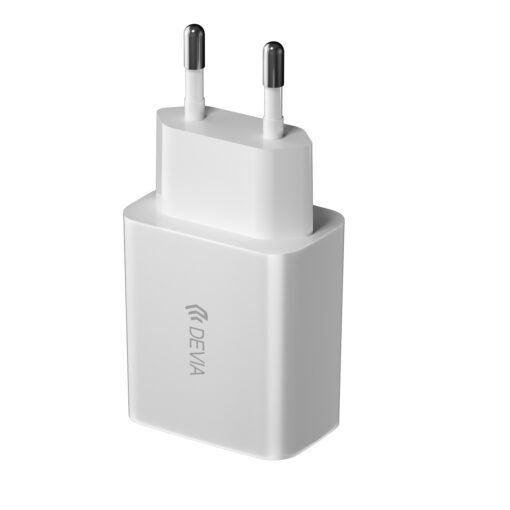 Devia wall charger Smart 2x USB 2,4A white - Image 2