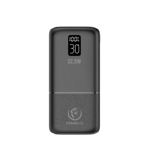 Rebeltec power bank P30 22,5W 30000mAh 30W black - Image 2