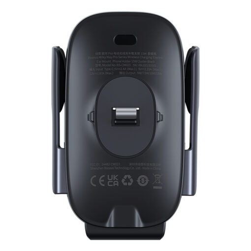 Baseus car holder Milky Way Pro with wireless charging function 15W black - Image 2