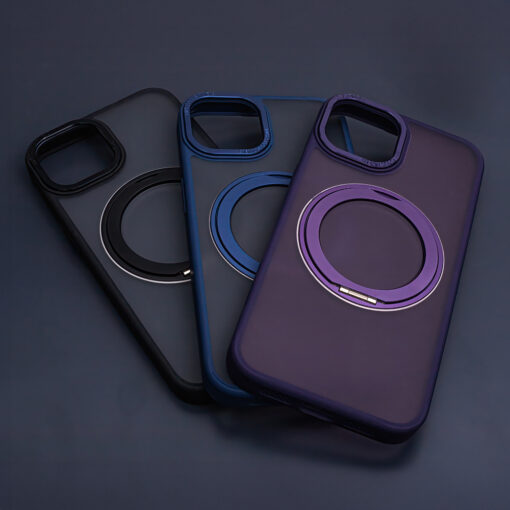 Mag Ring Rotating case for iPhone 14 6,1" navy blue - Image 10