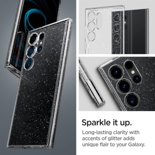 Spigen Liquid Crystal case for Samsung Galaxy S24 Ultra glitter crystal - Image 11