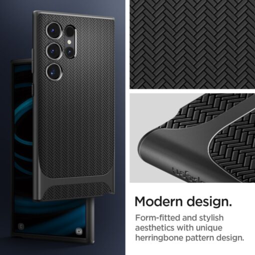 Spigen Neo Hybrid case for Samsung Galaxy S24 Ultra czarna - Image 10