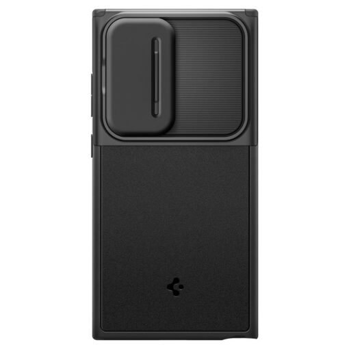 Spigen Optik Armor case for Samsung Galaxy S24 Ultra black - Image 3