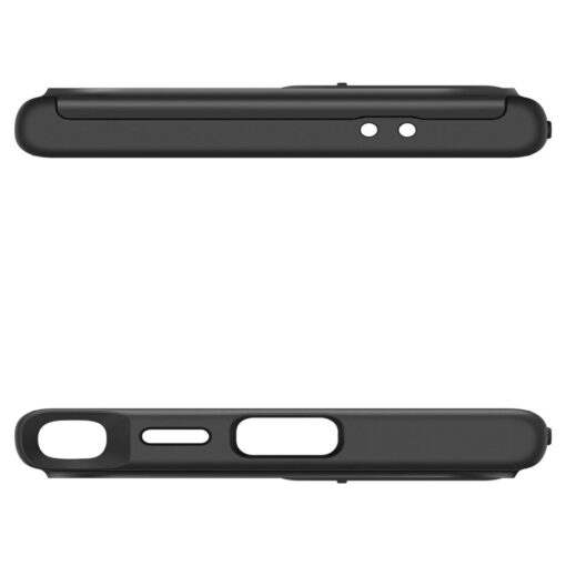 Spigen Optik Armor case for Samsung Galaxy S24 Ultra black - Image 6