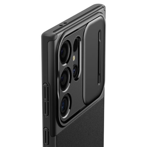 Spigen Optik Armor case for Samsung Galaxy S24 Ultra black - Image 8