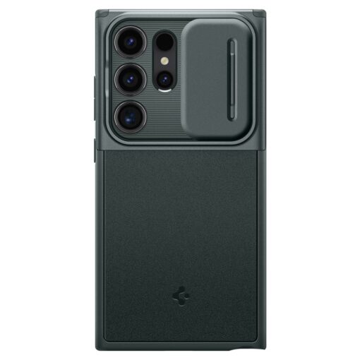 Spigen Optik Armor case for Samsung Galaxy S24 Ultra abyss green - Image 2