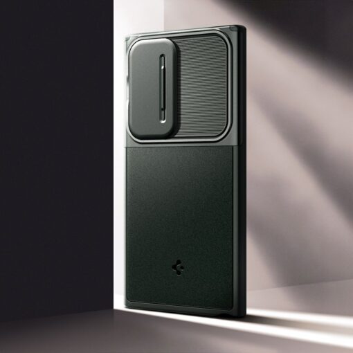 Spigen Optik Armor case for Samsung Galaxy S24 Ultra abyss green - Image 11
