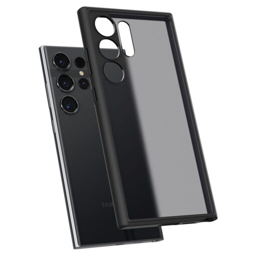 Spigen Ultra Hybrid case for Samsung Galaxy s24 Ultra frost black - Image 8