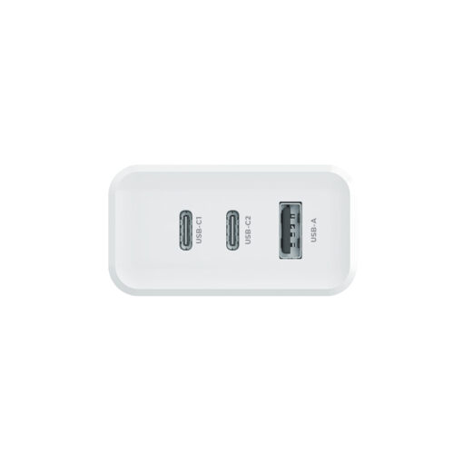 Maxlife MXTC-07-45ACC PD QC charger 2x USB-C 1x USB 45W white - Image 4